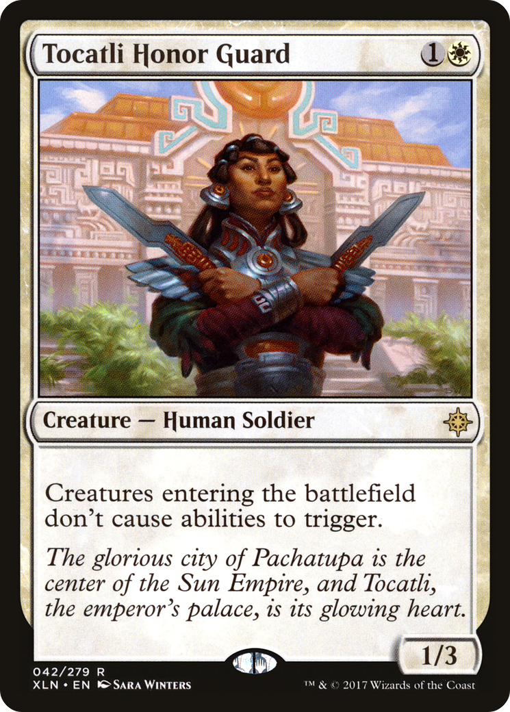 Tocatli Honor Guard [Ixalan] Foil