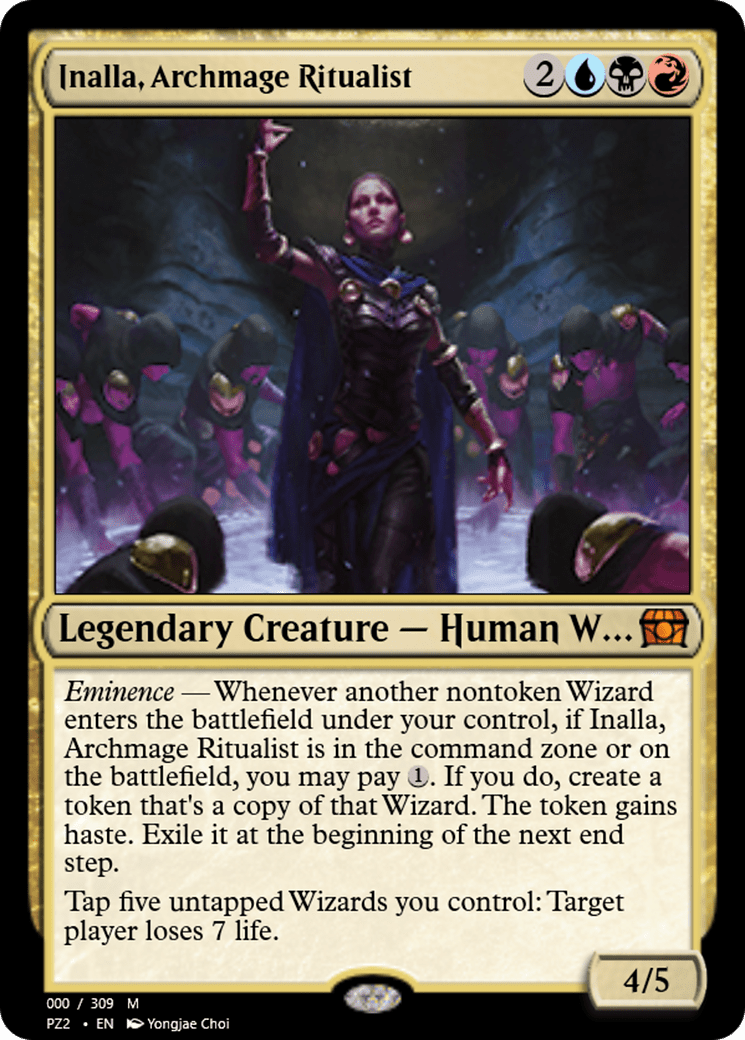 Inalla, Archmage Ritualist (PZ2-65737) - Treasure Chest Foil