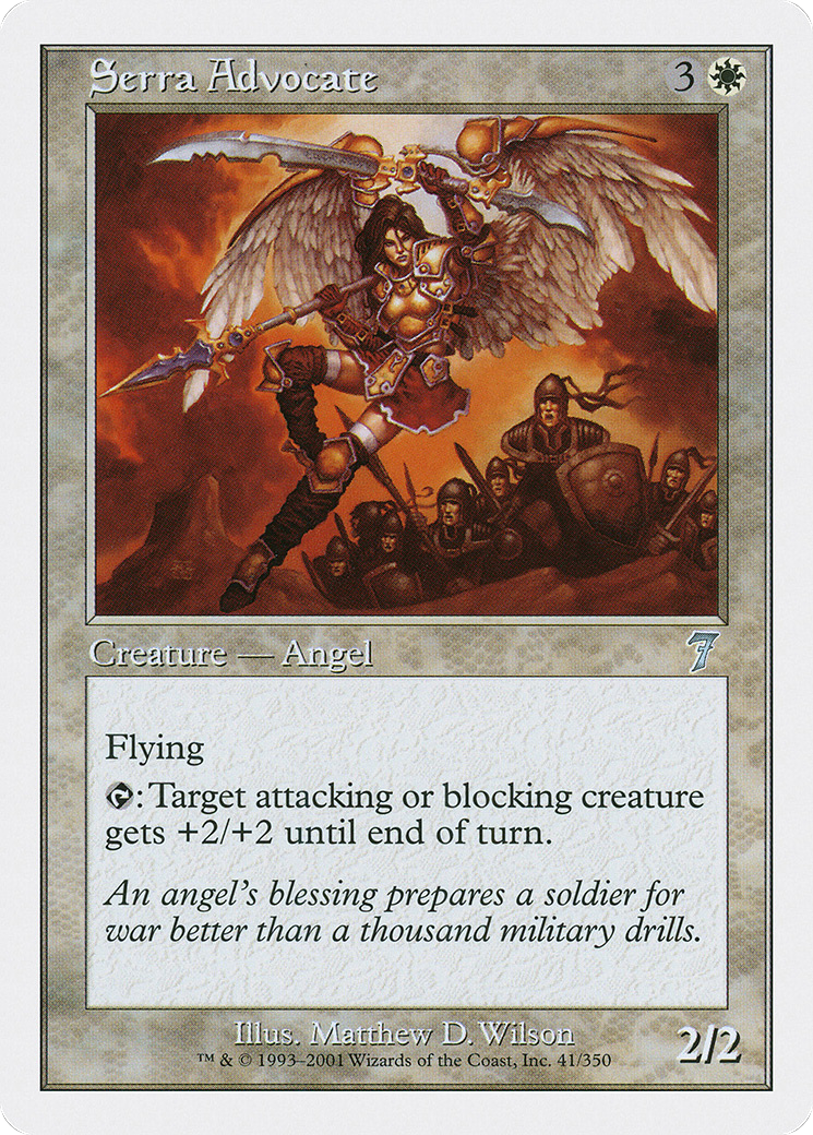 Serra Advocate [Seventh Edition] Foil