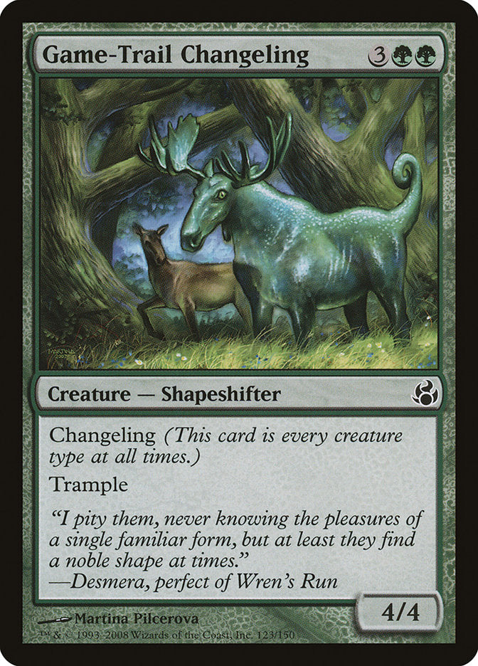 Game-Trail Changeling 123/150 (Morningtide) 