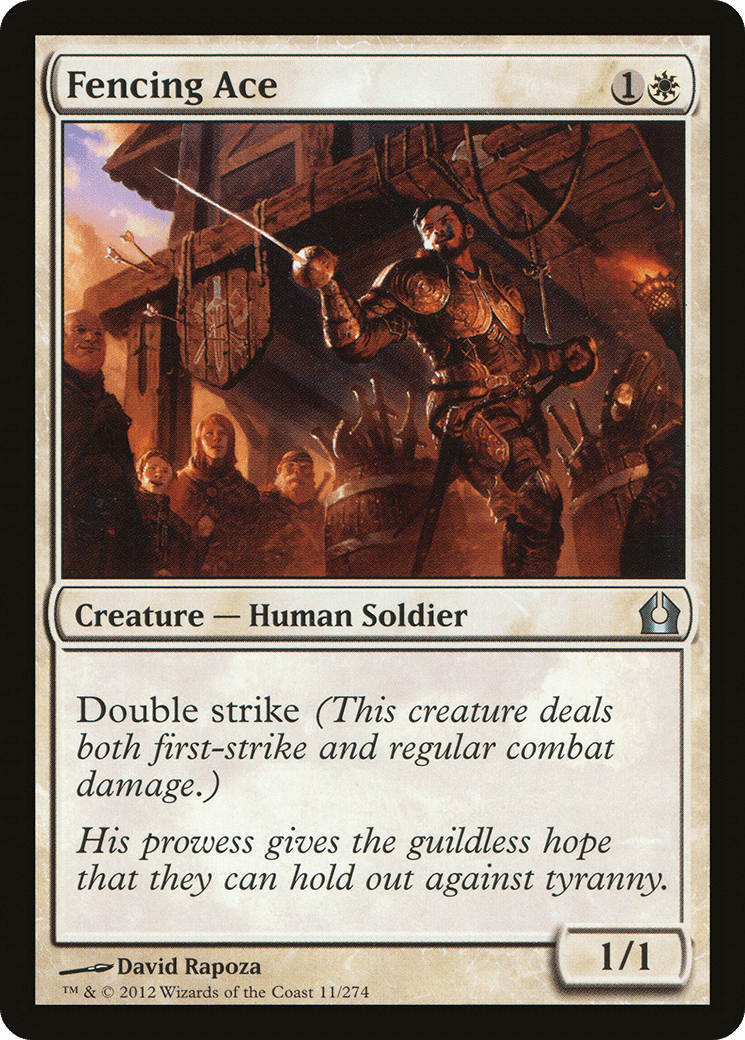 Fencing Ace [Return to Ravnica] Foil