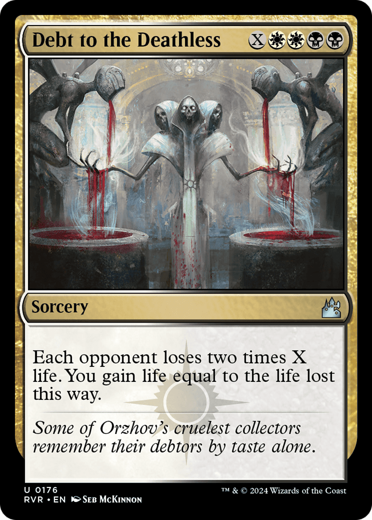 Debt to the Deathless [Ravnica Remastered] Foil