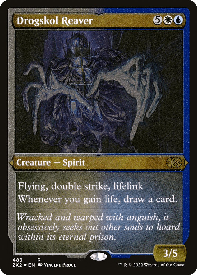Drogskol Reaver (Foil Etched) |  Foil (489) [Double Masters 2022]