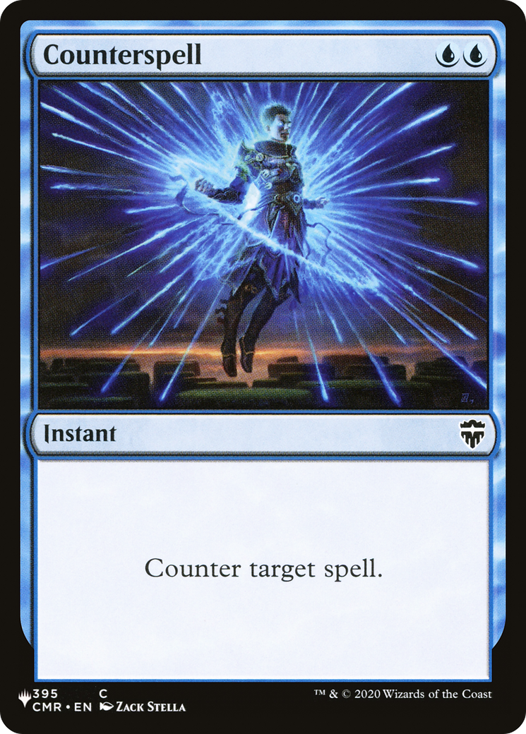 Counterspell |  (CMR-395) [The List]