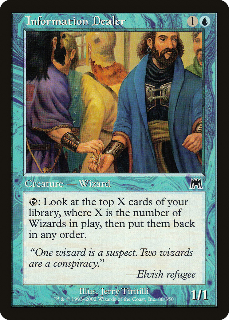 Information Dealer [Onslaught] Foil