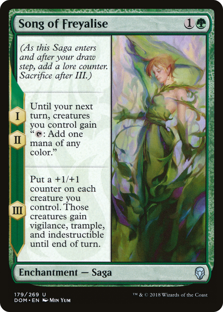 Song of Freyalise [Dominaria] Foil