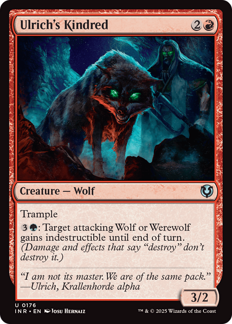 Ulrich's Kindred (-176) [Innistrad Remastered]  Foil