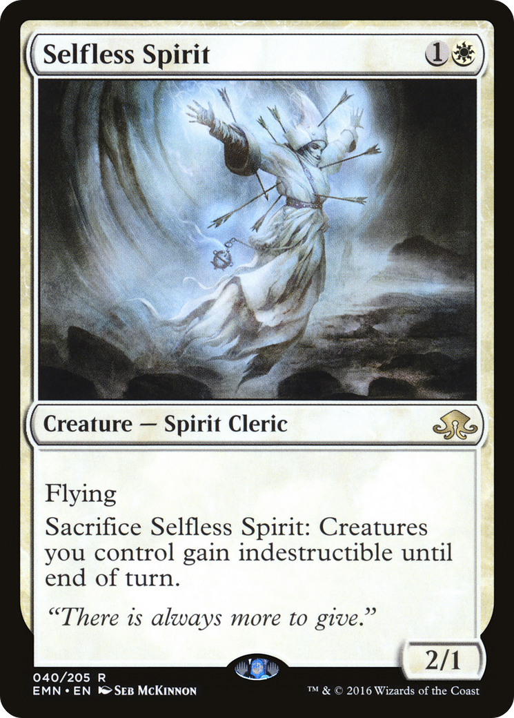 Selfless Spirit [Eldritch Moon] Foil