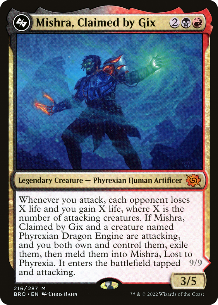 Mishra, Claimed by Gix [The Brothers' War] Foil
