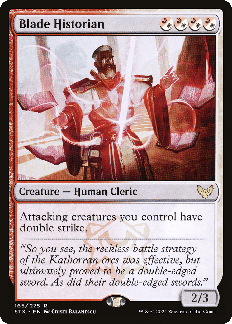 Blade Historian [Strixhaven: School of Mages] Foil