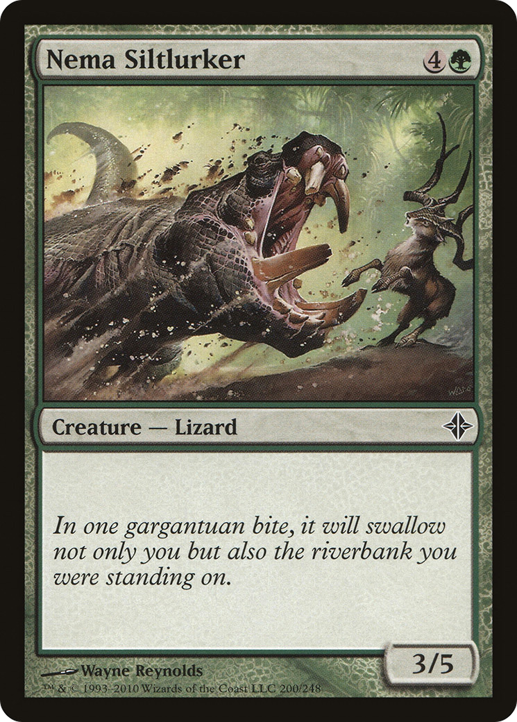 Nema Siltlurker [Rise of the Eldrazi] Foil