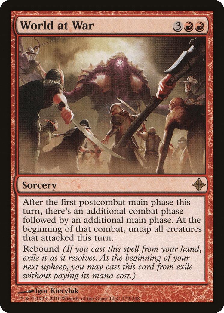 World at War [Rise of the Eldrazi] Foil