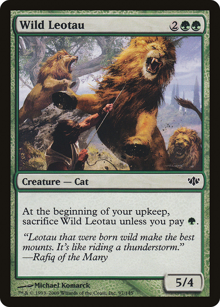 Wild Leotau [Conflux] Foil