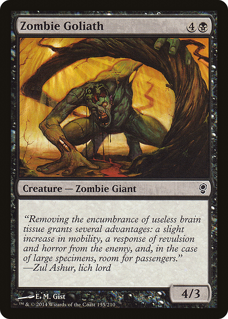 Zombie Goliath [Conspiracy] Foil