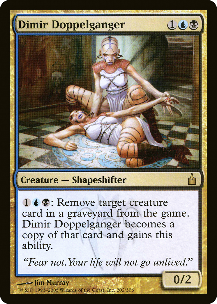 Dimir Doppelganger [Ravnica: City of Guilds] Foil