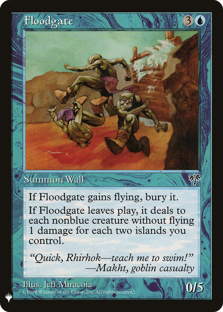 Floodgate |  (MIR-67) [The List]