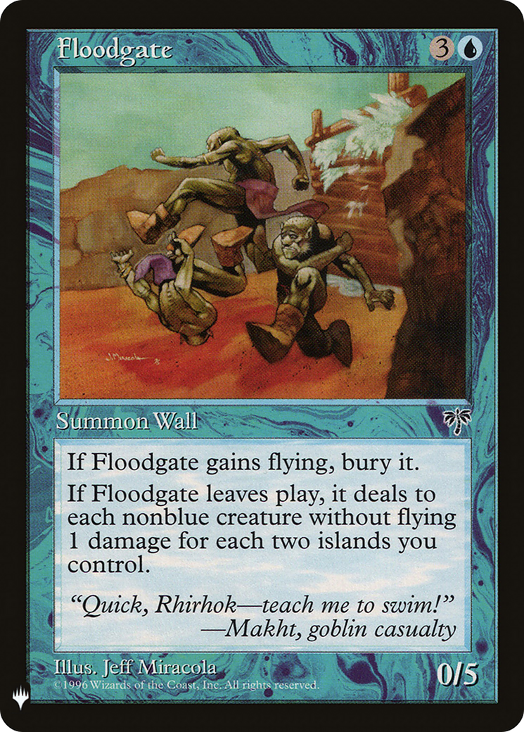 Floodgate |  (MIR-67) [The List]