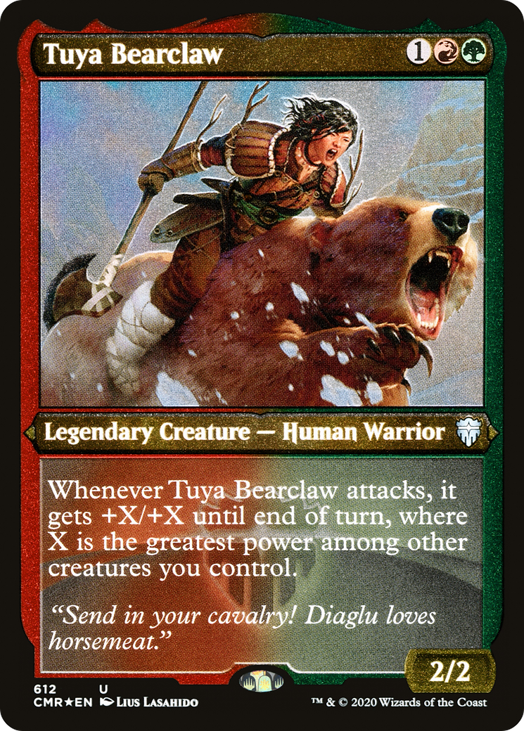 Tuya Bearclaw (612) [Commander Legends]  Foil
