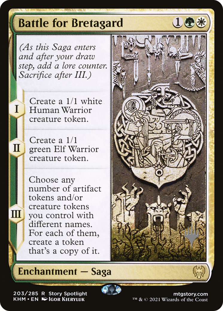 Battle for Bretagard (Promo Pack) [Kaldheim Promos] Foil