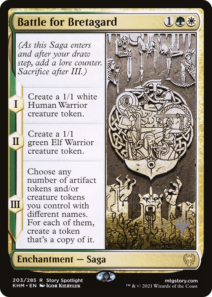 Battle for Bretagard (Promo Pack) [Kaldheim Promos] Foil