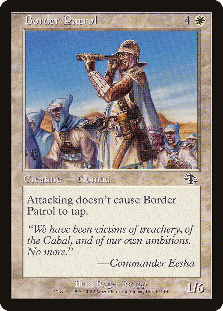 Border Patrol [Judgment] Foil