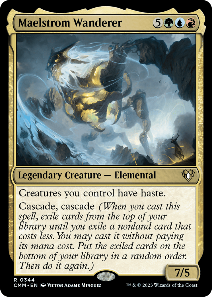 Maelstrom Wanderer [Commander Masters] Foil