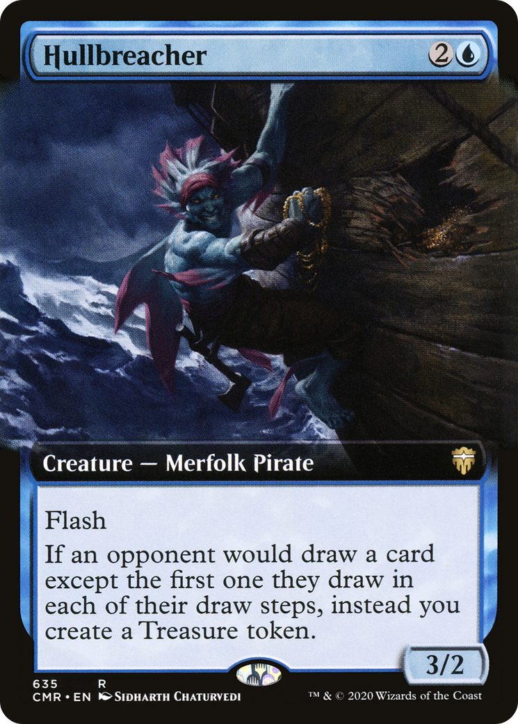 Hullbreacher (Extended Art) [Commander Legends] Foil