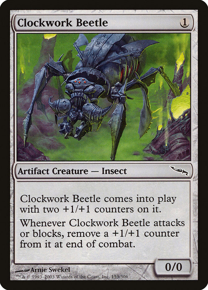 Clockwork Beetle 153/306 (Mirrodin) 