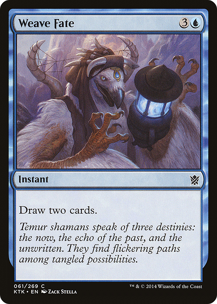 Weave Fate [Khans of Tarkir] Foil