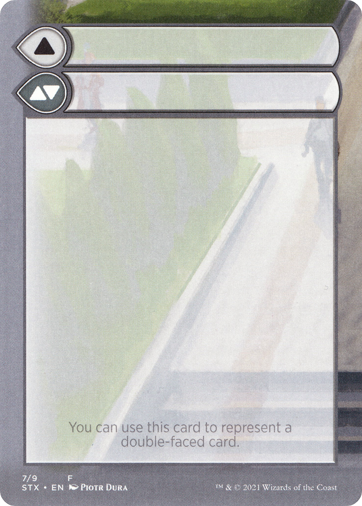 Double-Faced Substitute Card (SSTX-007) - Strixhaven: School of Mages Substitute Cards (Borderless)