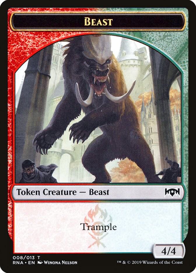 Beast 8/13 (Ravnica Allegiance) 