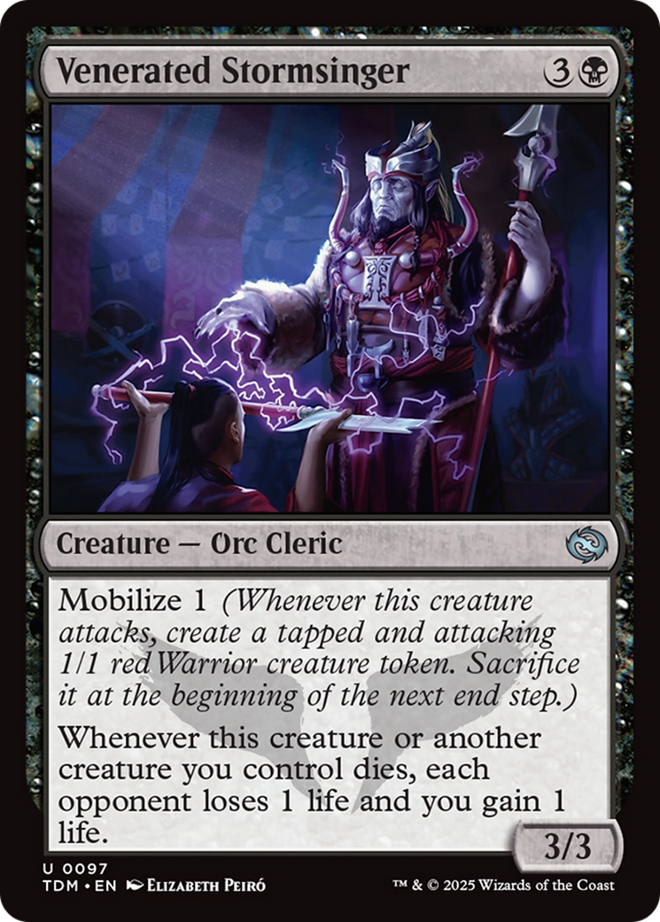 Venerated Stormsinger (097) [Tarkir: Dragonstorm]