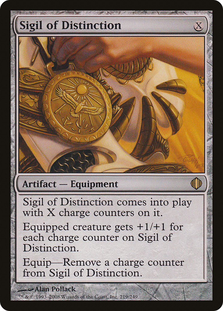 Sigil of Distinction [Shards of Alara] Foil