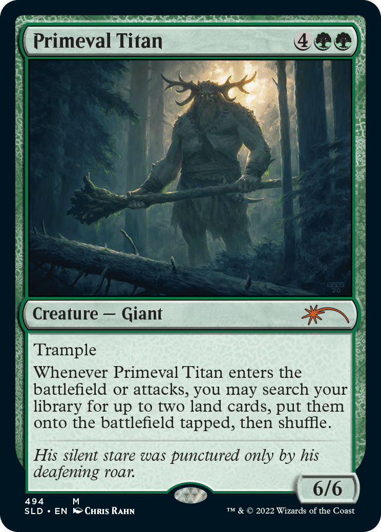 Primeval Titan (494) [Secret Lair Drop Series] Foil
