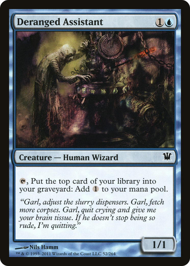 Deranged Assistant [Innistrad] Foil