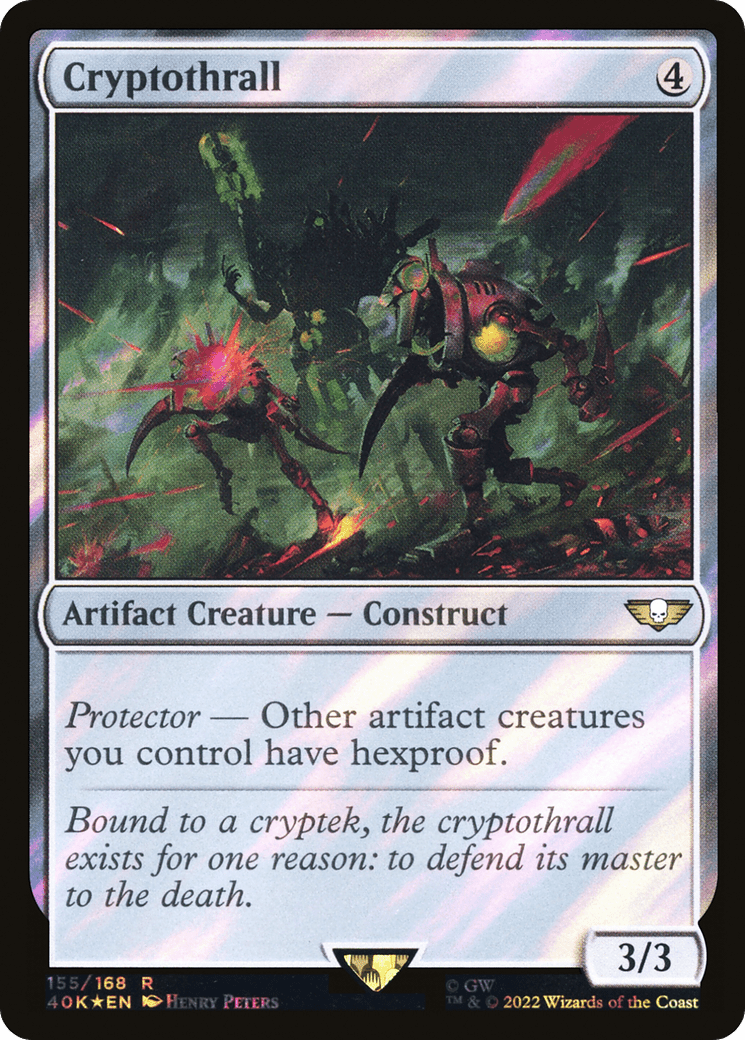 Cryptothrall (Surge Foil) [Warhammer 40,000]