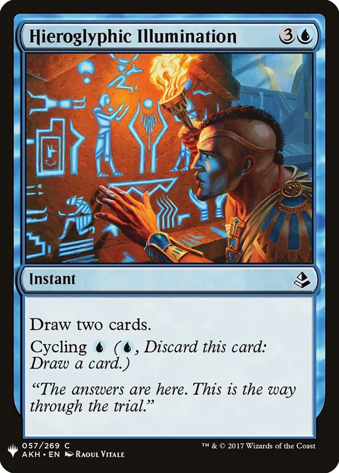 Hieroglyphic Illumination |  (AKH-57) [The List]