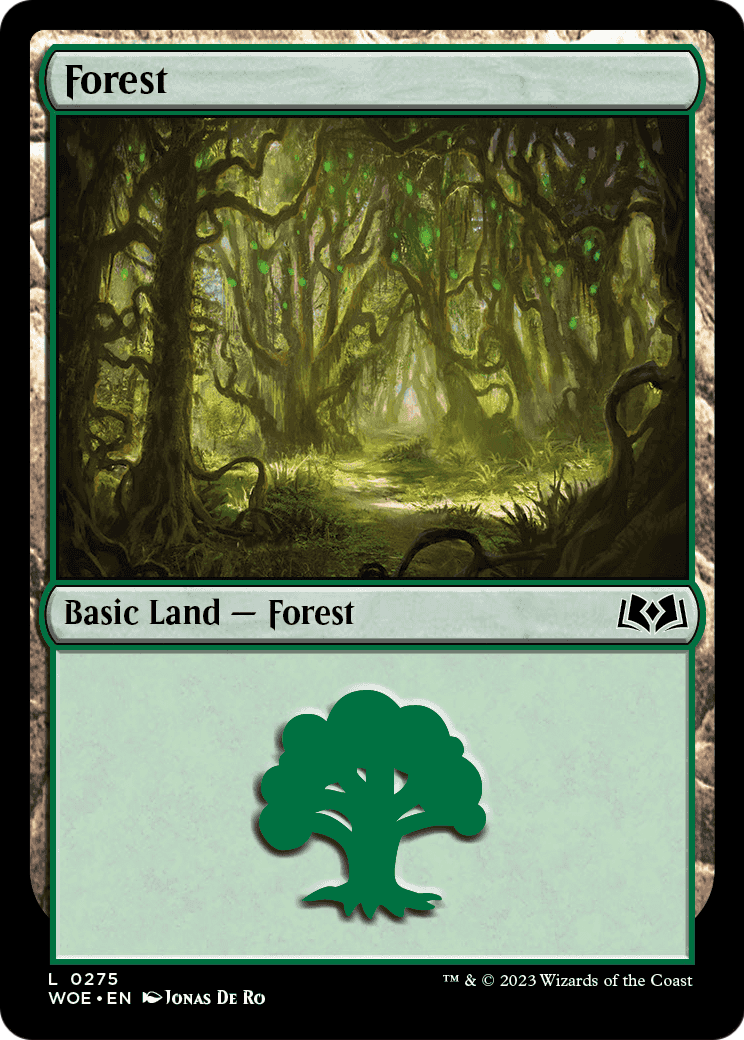 Forest (0275) [Wilds of Eldraine] Foil
