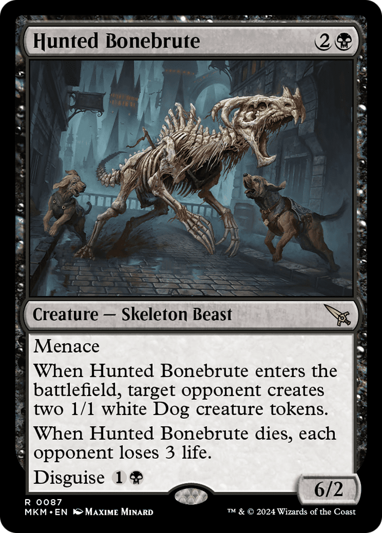 Hunted Bonebrute [Murders at Karlov Manor] Foil