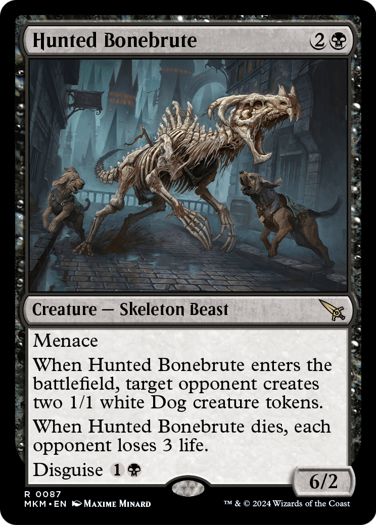 Hunted Bonebrute [Murders at Karlov Manor] Foil