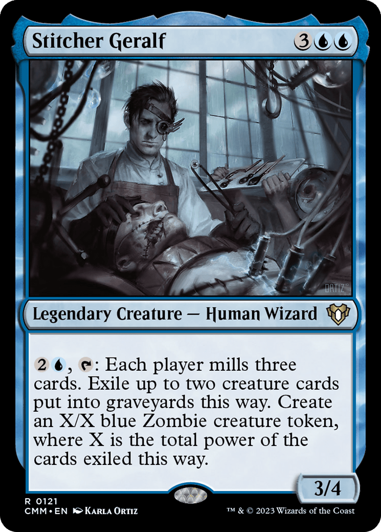 Stitcher Geralf [Commander Masters] Foil