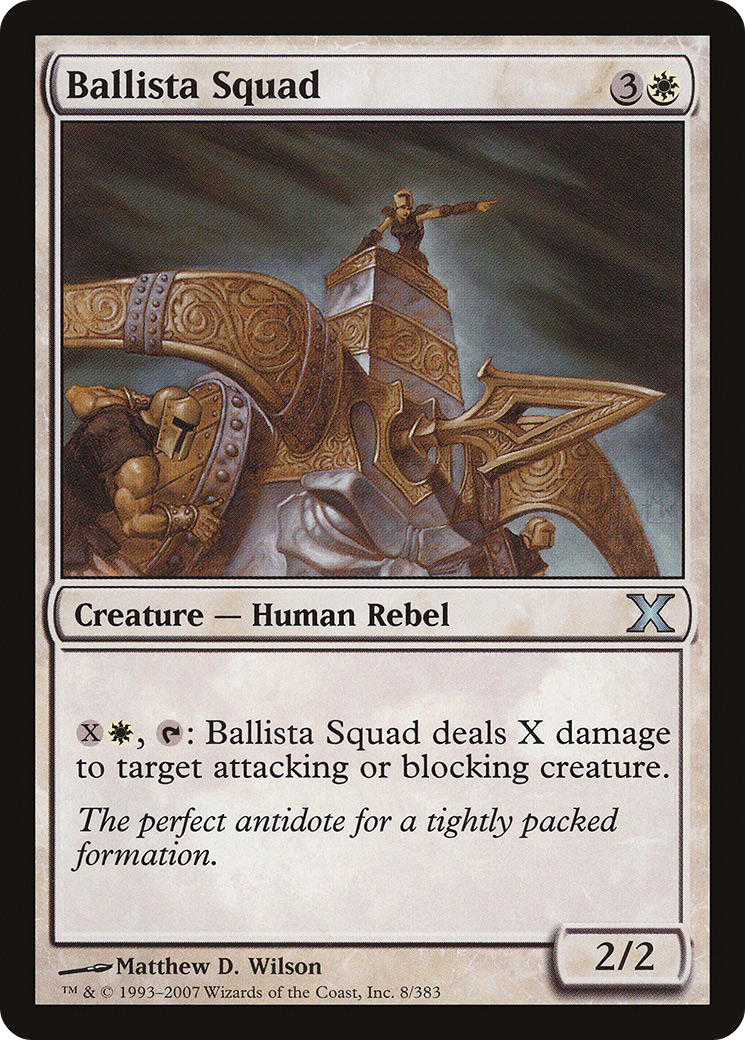 Ballista Squad [Tenth Edition] Foil