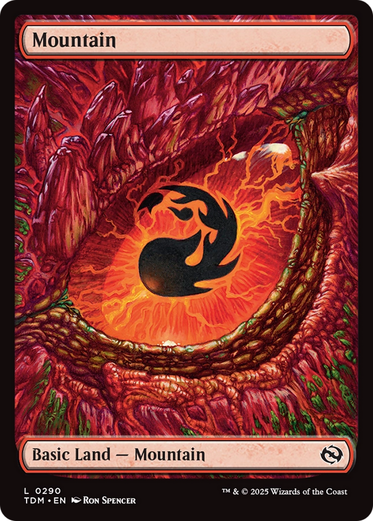 Mountain (0290) (290) [Tarkir: Dragonstorm]