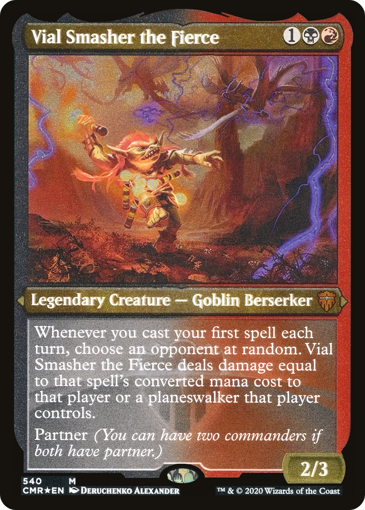 Vial Smasher the Fierce (540) [Commander Legends]  Foil