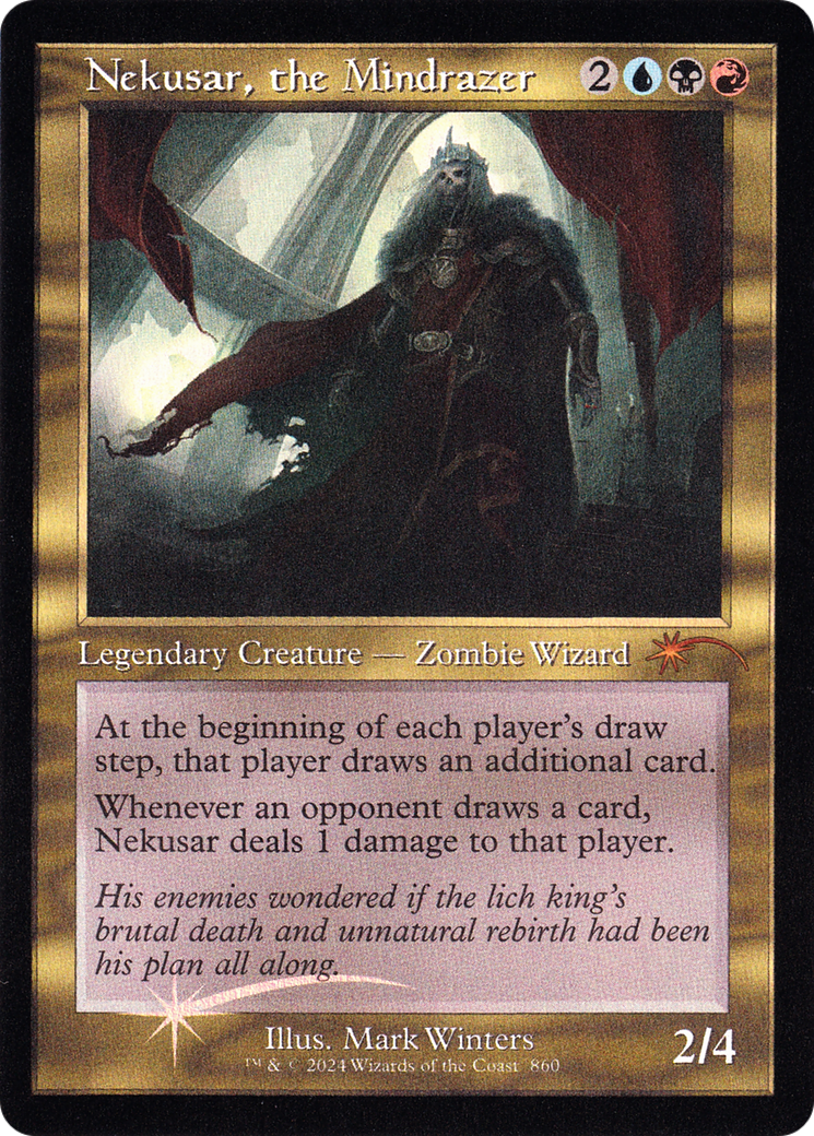 Nekusar, the Mindrazer (Retro Frame) (860) [Secret Lair Drop Series]  Foil