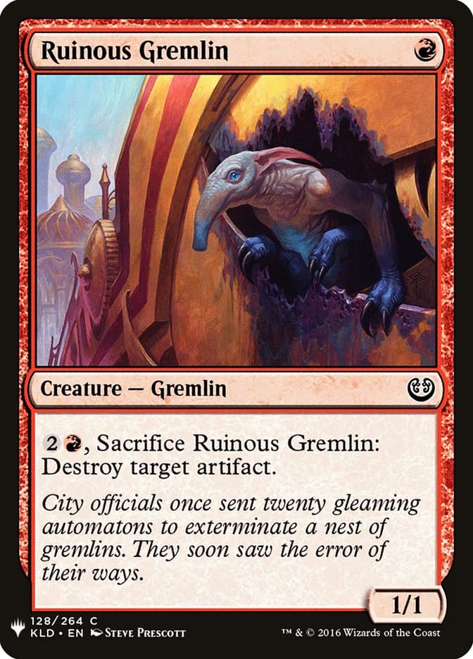 Ruinous Gremlin |  (KLD-128) [The List]