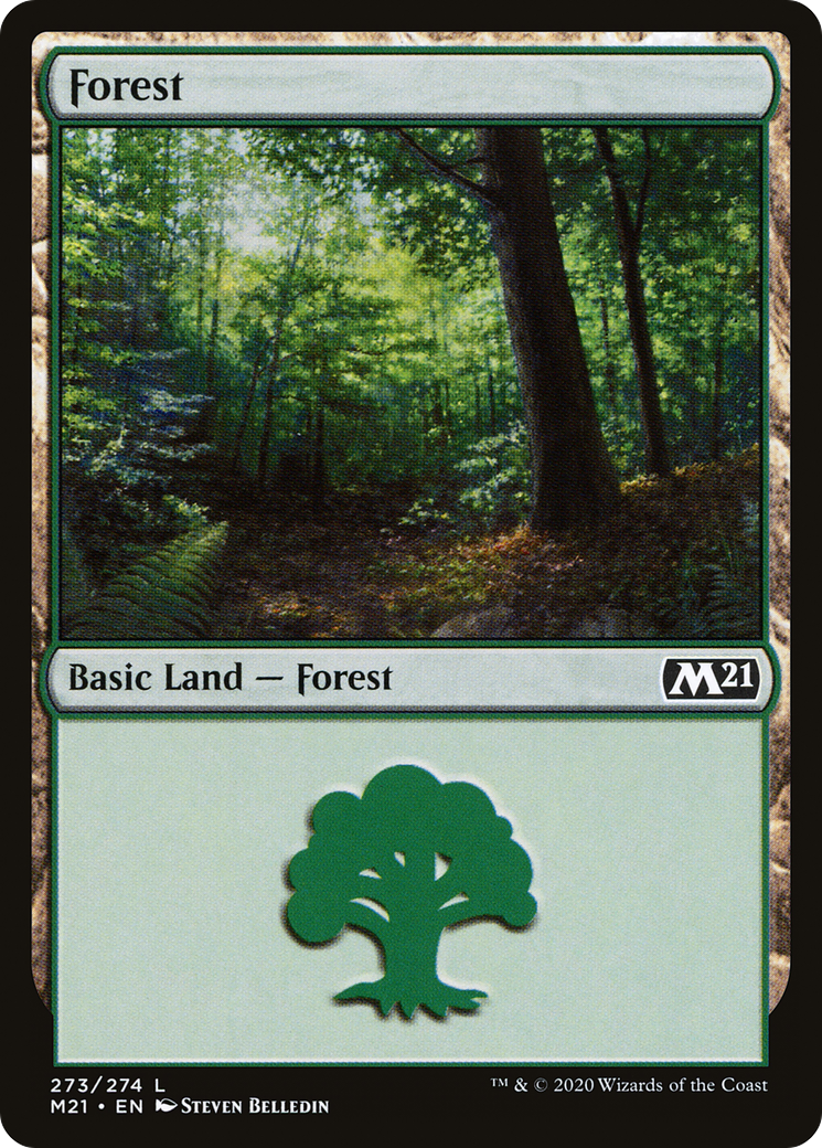Forest (273) [Core Set 2021] Foil