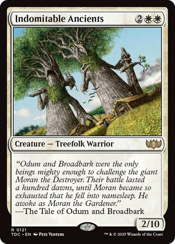 Indomitable Ancients (121) [Commander: Tarkir: Dragonstorm]