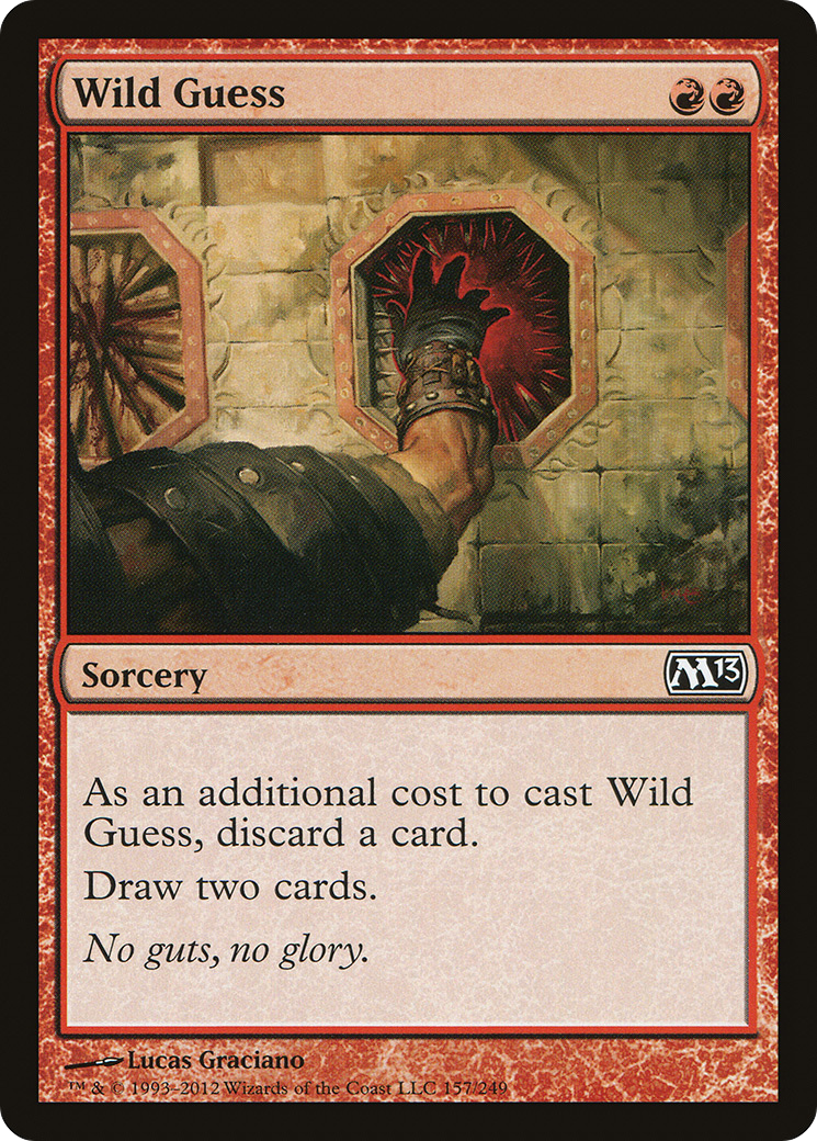 Wild Guess [Magic 2013] Foil