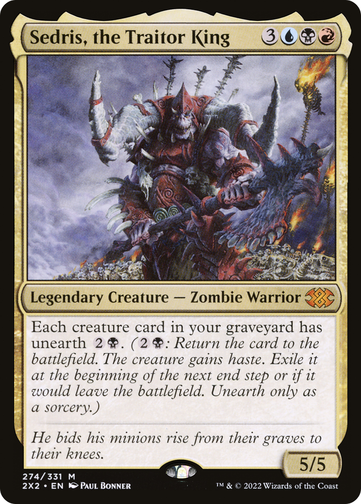 Sedris, the Traitor King [Double Masters 2022] Foil